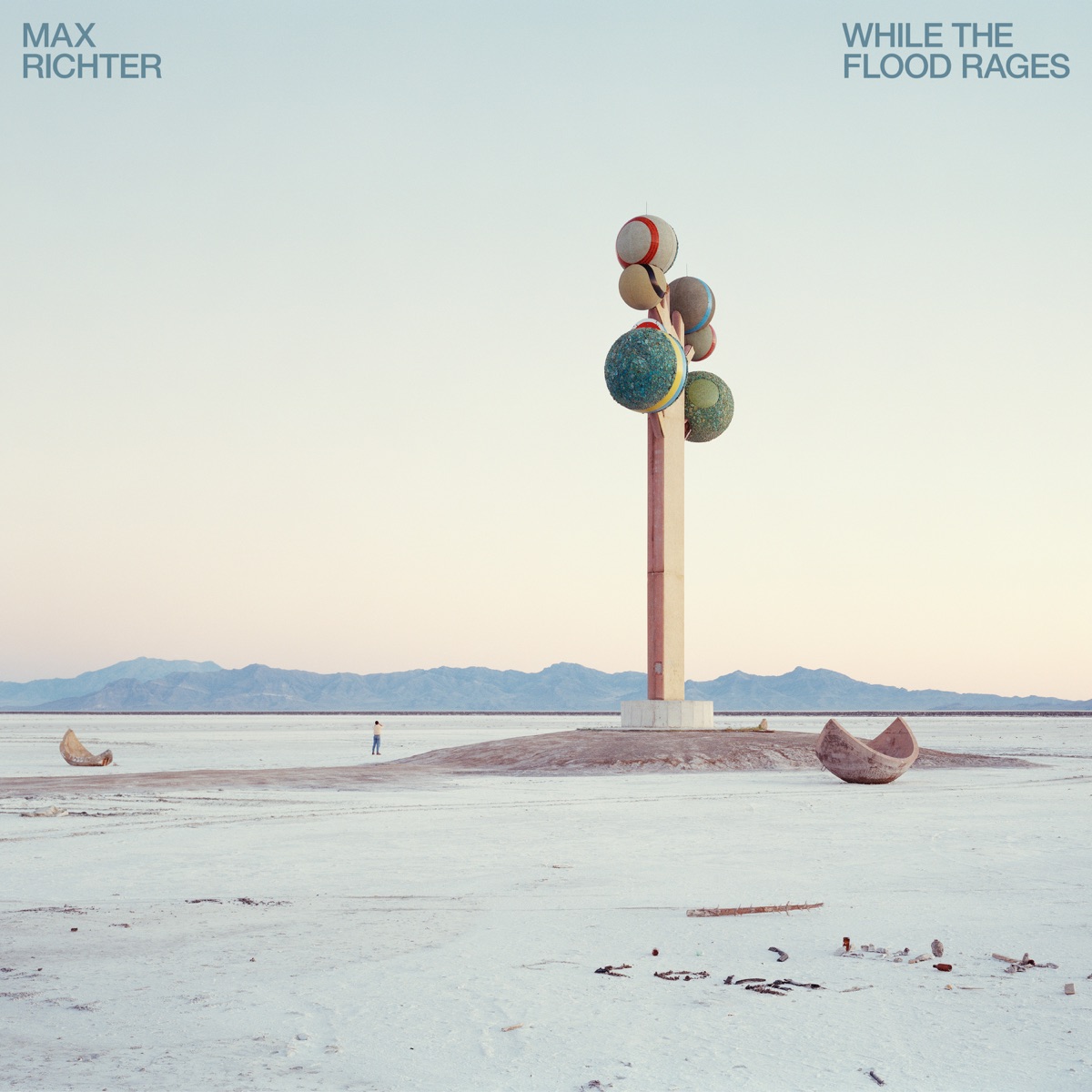 Max Richter — While The Flood Rages cover art