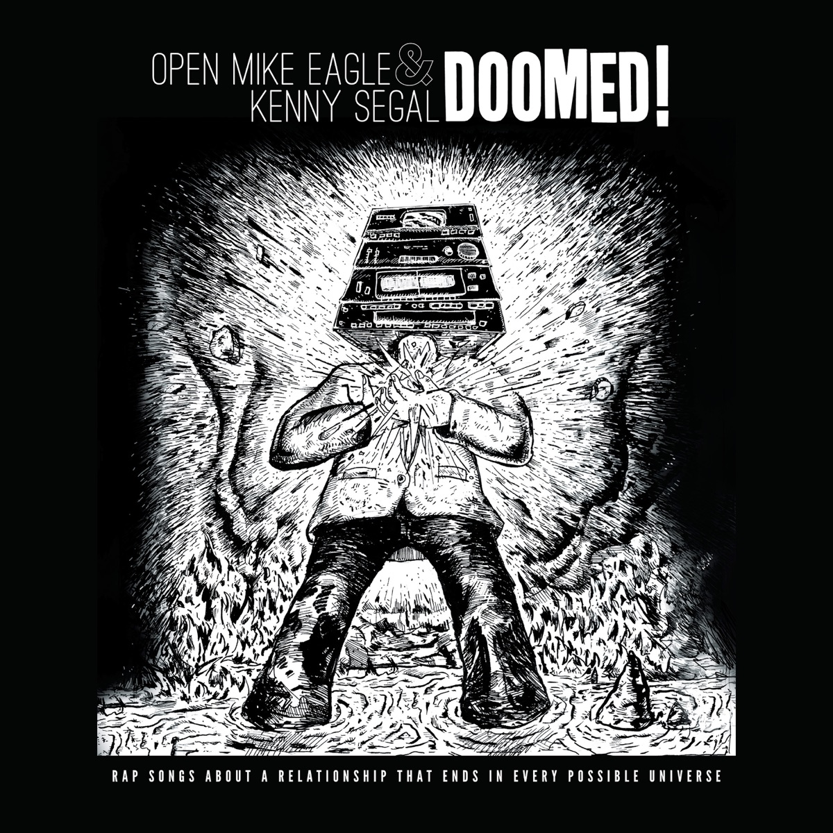 Open Mike Eagle & Kenny Segal — DOOMED! cover art